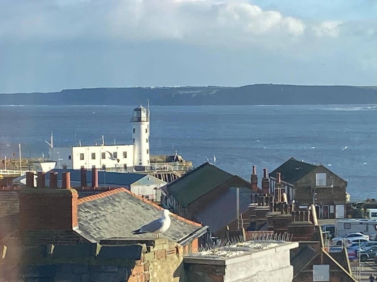 Lighthouse View, One Min From Harbour & Beach Lejlighed Scarborough Eksteriør billede